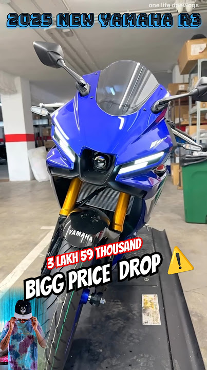 All new yamaha YZF R3 | 2025 model | price drop