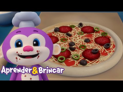 Aprender & Brincar | Fazendo Pizza | Desenhos Animados | Para crianças | @Fisher-Price® Brasil