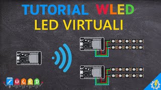 WLED and ESP32 Tutorial: Virtual LEDs to Control Multiple WS2812B LED Strips