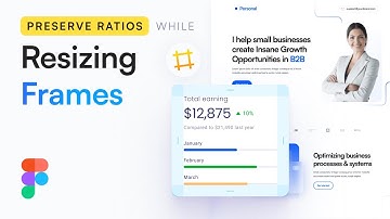 How to Resize a Frame Without Resizing the Content in Figma