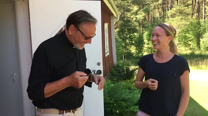 Bloopers Anders-Petter Sjdin och Jill Kjellberg