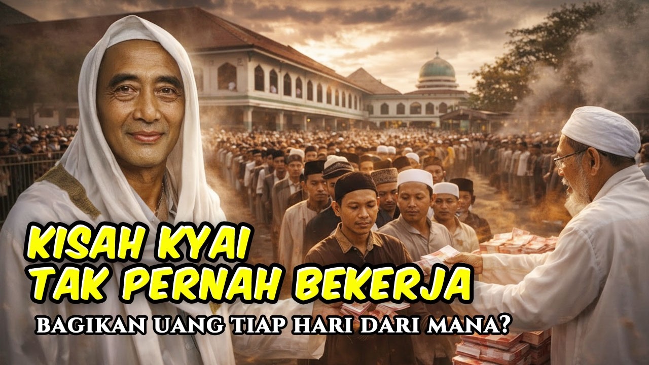 DIKIRA PESUGIHAN! Kyai Ini Tak Pernah Bekerja Tapi Hartanya Tak Pernah Habis, Ternyata Rahasianya...