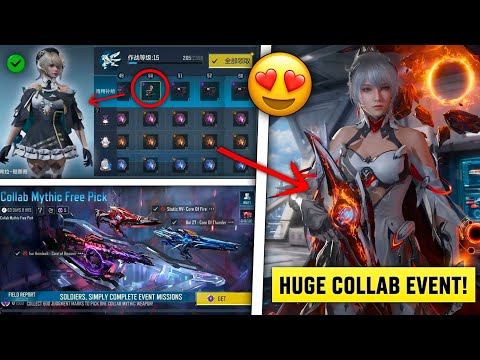 FREE Mythic Event [Explained] | Free Collab Battle Pass | Legendary Characters Look & NEW Game Modes
