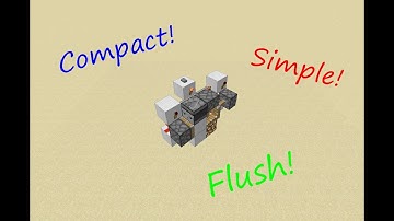 Roof Piston Block Swapper | SUPER SIMPLE! & COMPACT | Minecraft tutorial