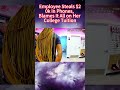 Employee Steals $20k in Phones, Blames It All on Her College Tuition #policearrest #resistingarrest