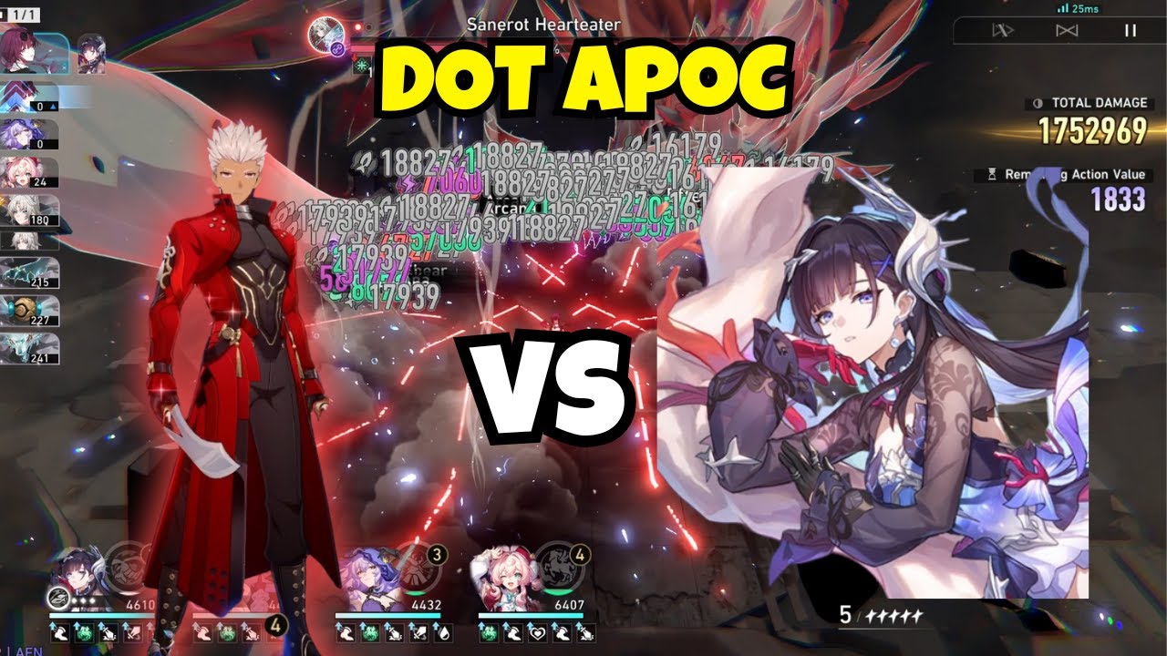 DoT Apoc: Archer vs Hysilens | Honkai: Star Rail 3.5 (V2)
