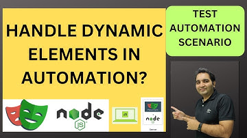 How would you Handle Dynamic Generated Elements - Selenium | RD Automation Learning