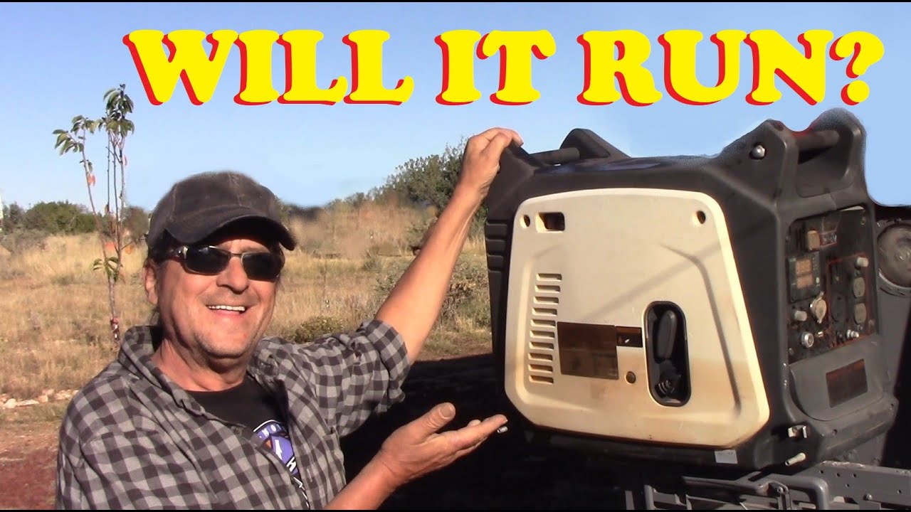 Forgotten Generator - Will It Start? - Old Gas & Dead Battery - TOPDON T30A Battery Charger