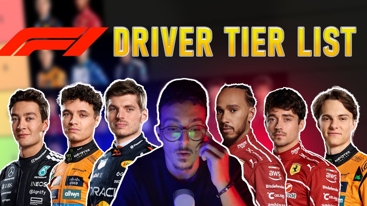 Ranking Every 2025 F1 Driver into a TIER LIST