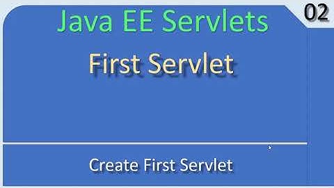 First Java Servlet on Wildfly | JavaEE Servlet Tutorial #02