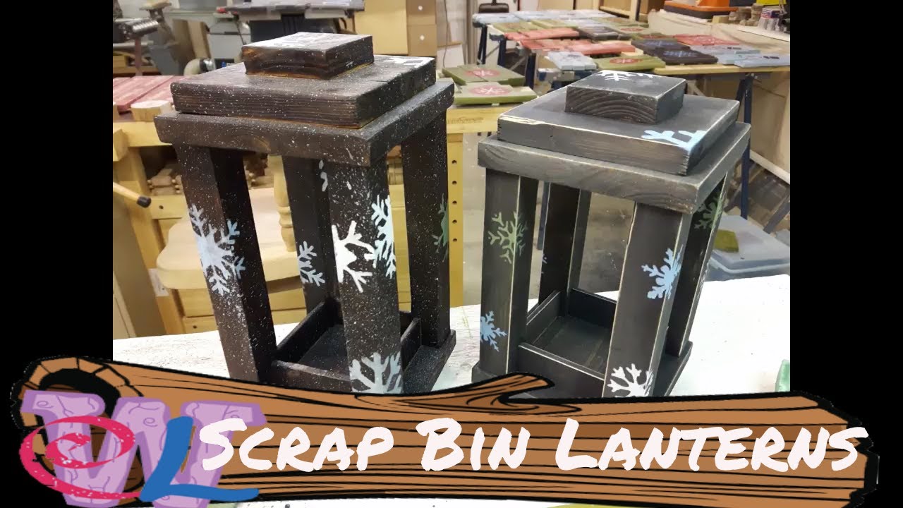 wooden lanterns from the