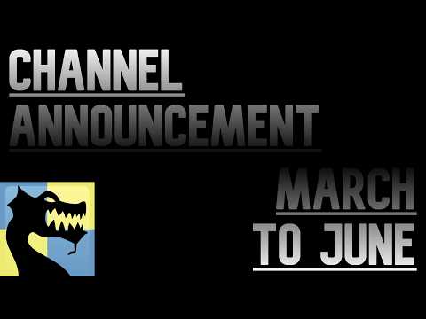 MAJOR CHANNEL ANOUNCEMENT | March - June