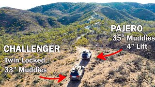 Bendleby Ranges | Pajero with 35s OFFROAD | Billy Goat -  PART 2