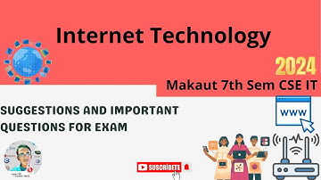 Internet Technology Exam Notes & PYQ 2024 ✨#makaut #aicte #aktu #internet #alml #exam #notes #btech