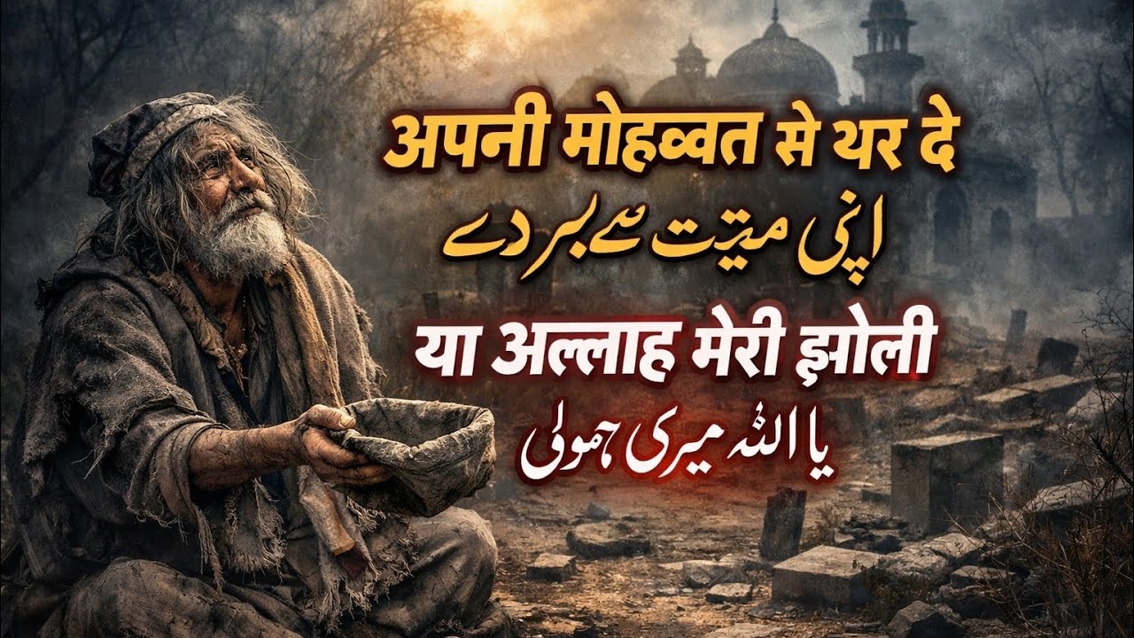 Apni Mohabbat Se Bhar De Ya Allah Jholi Meri | Heart Touching Sufiyana Qawwali 2026 |Emotional Kalam