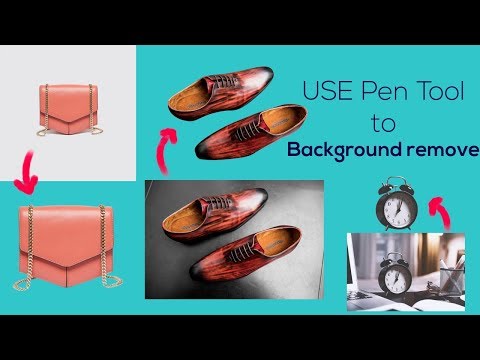 How to Background Remove use Pen tool |  Photoshop Tutorial