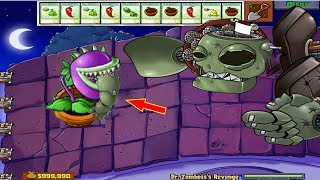 Plants vs Zombie Hack - Giant Chomber vs Dr. ZomBoss