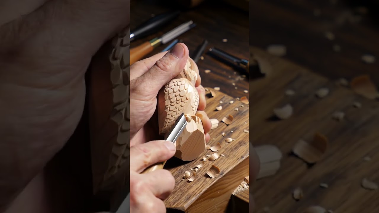 From a Wood Block to a Wise Owl 黎