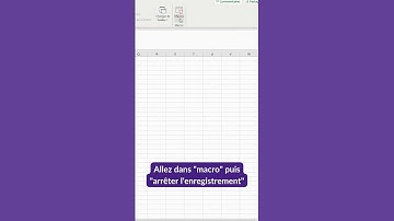 TUTO EXCEL │ Comment créer une macro sur Excel ? 😎 #shorts #excel #tuto