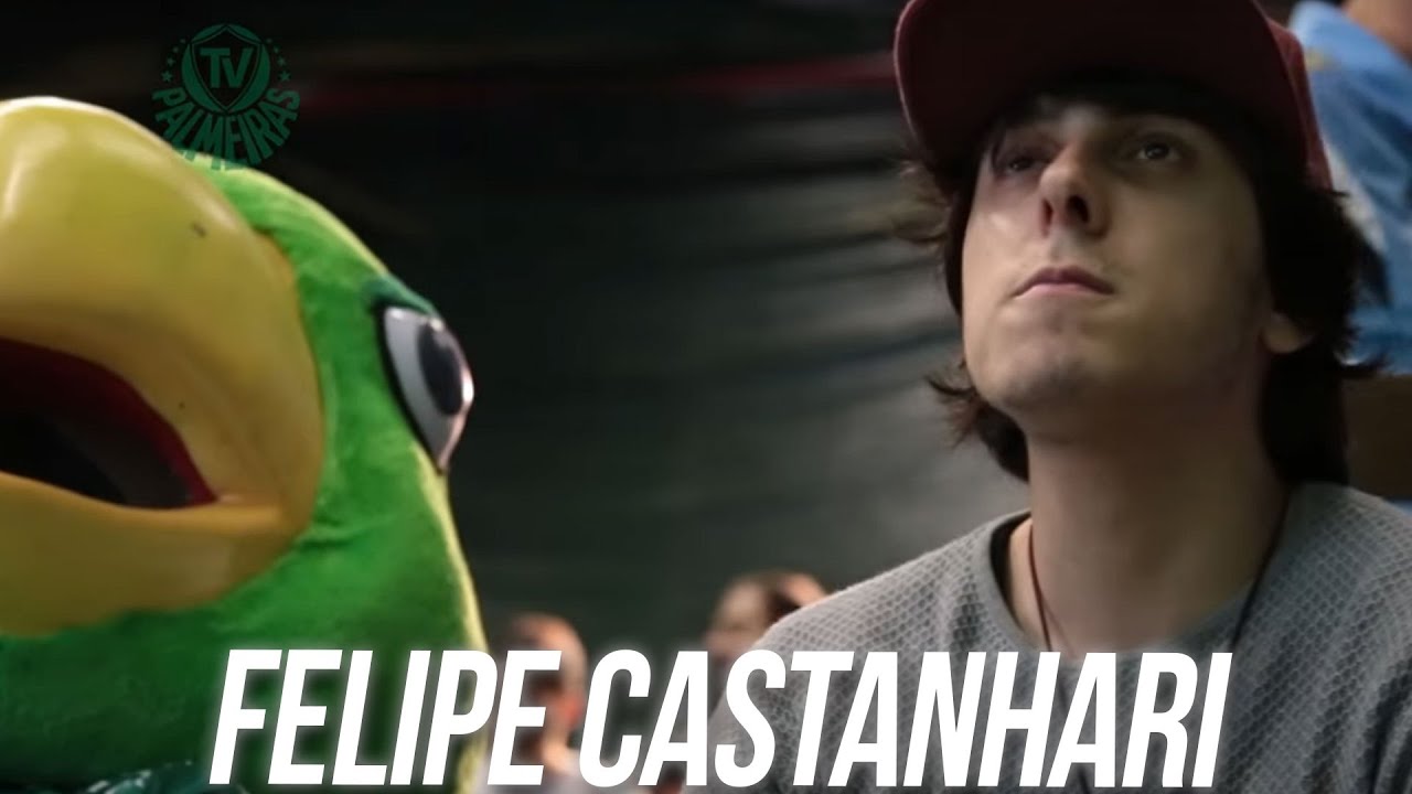 Felipe Castanhari, do Canal Nostalgia, no Palmeiras Game Day - YouTube
