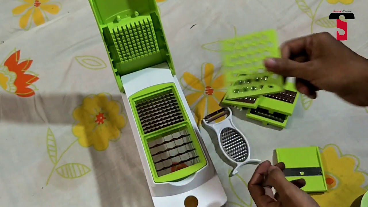 14 in 1 Ganesh Vegetable Slicer Dicer DEMO Multipurpose Vegetable