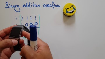 Binary addition overflow
