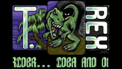 C64 Crack Intro : TREX Cartoon Intro by TREX! 15 January 2023!