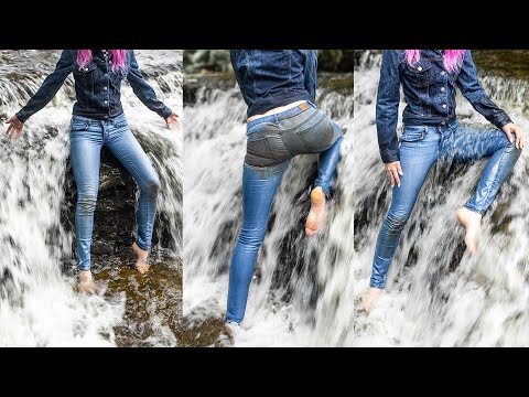 Jegging Bleu Jean American Eagle Taille 4 - Stretch, Vieilli, élasthanne - Occasion Très Bon état