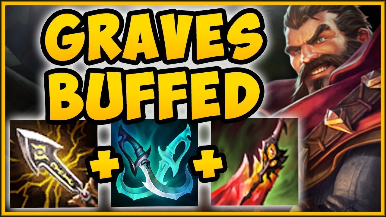 WHAT IS RIOT THINKING?? NEW BUFFED GRAVES 100% BROKEN AGAIN! GRAVES TOP S9! - League of Legends - YouTube