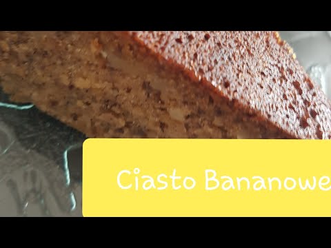 Wideo: Jak Zrobić łatwe Ciasto Bananowe