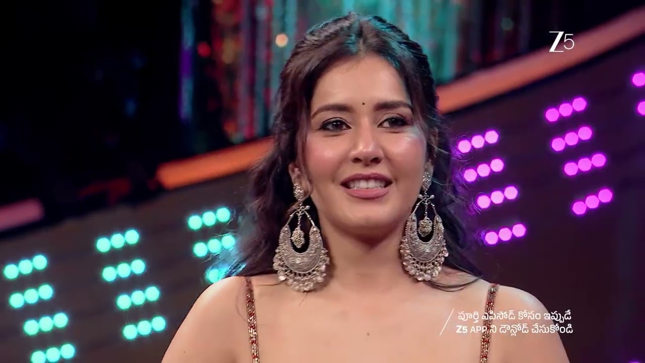 Rashi Khanna's  Nachesthunde Performance | SaReGaMaPa Li'l Champs | Every Sat @9PM | Zee Telugu