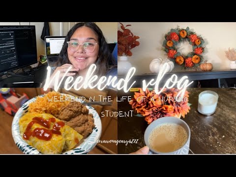 Weekend in my life | Nursing School Vlog | Fall Haul