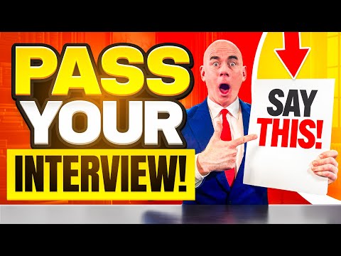 TOP 8 INTERVIEW QUESTIONS & ANSWERS! (How to PASS a JOB INTERVIEW!)
