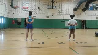 JWJ Cheer Tryouts 2019 Dance with counts