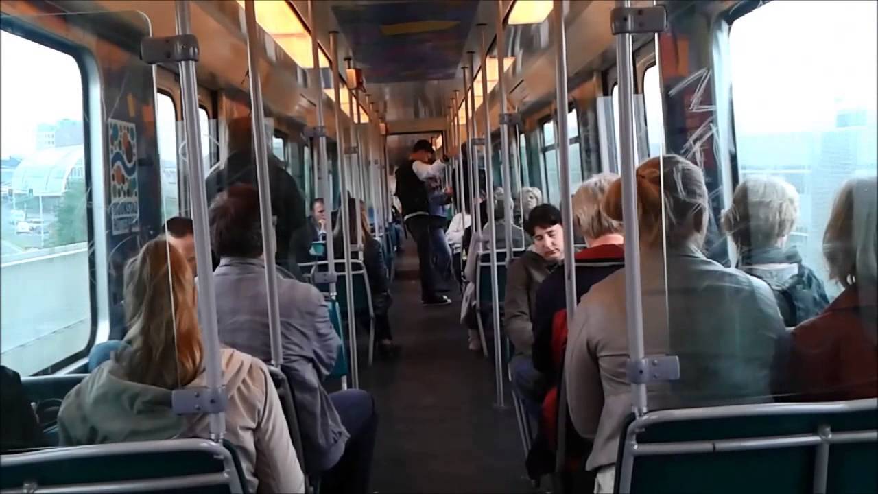 RET Metro Type T (5236) rit op Lijn C tussen Zalmplaat en Heemraadlaan + vertrek