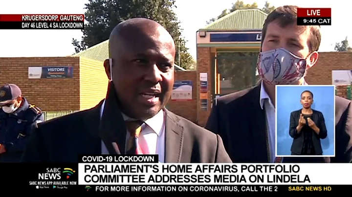 Home Affairs Portfolio Committee addresses media on Lindela escapes