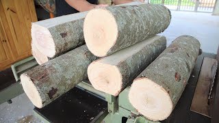 Boom Creation Unlimited Of Genius Boy With Hardwood Tree Trunk // Woodworking Restoration Old Stumps