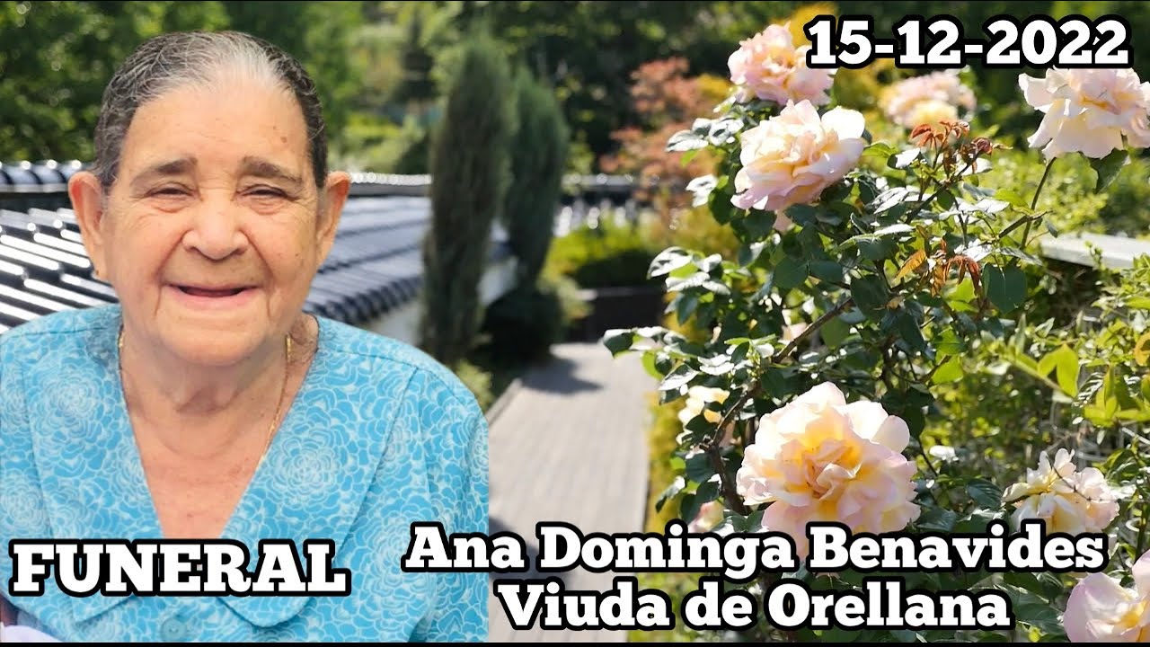 Funeral Ana Dominga Benavides Viuda de Orellana - YouTube