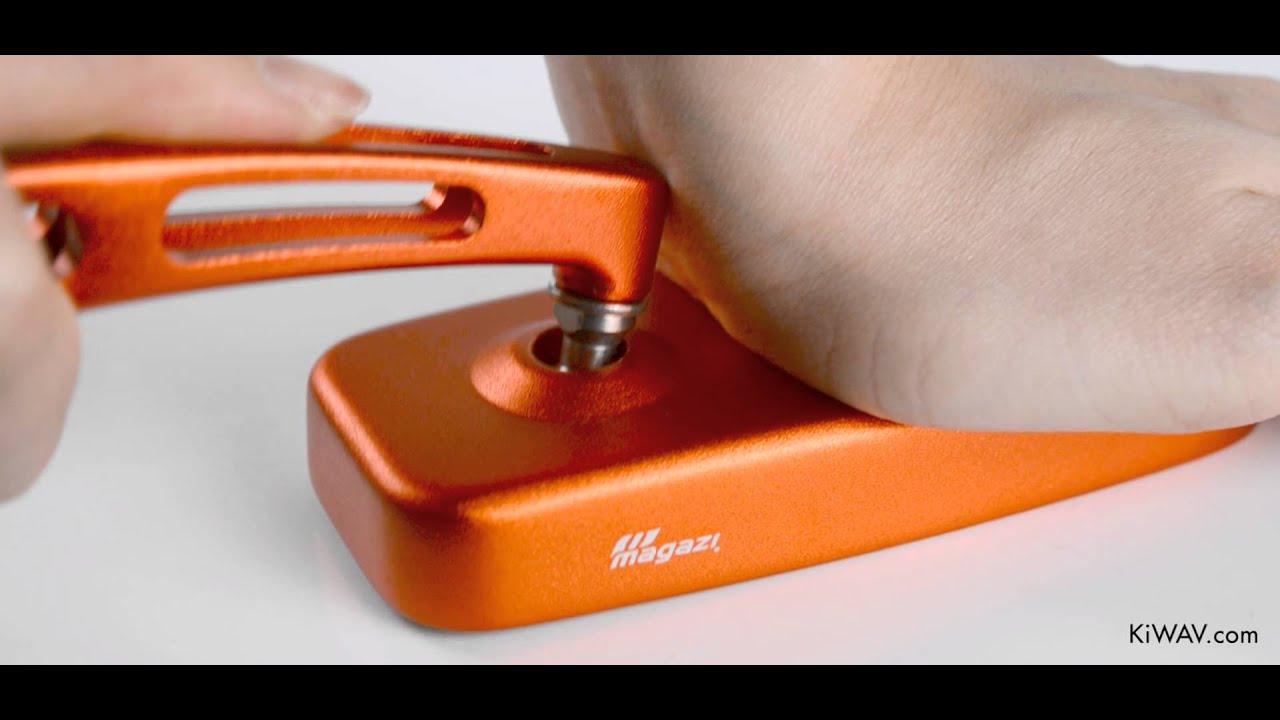 Motorcycle mirrors Classic orange MX-KiWAV