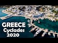 Greece Cyclades 4K - Milos, Sifnos, Serifos, Syros and Andros - Tour 2020