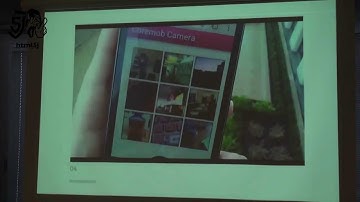 A Camera Mobile Web App @ W3C Developer Meetup - Tokyo