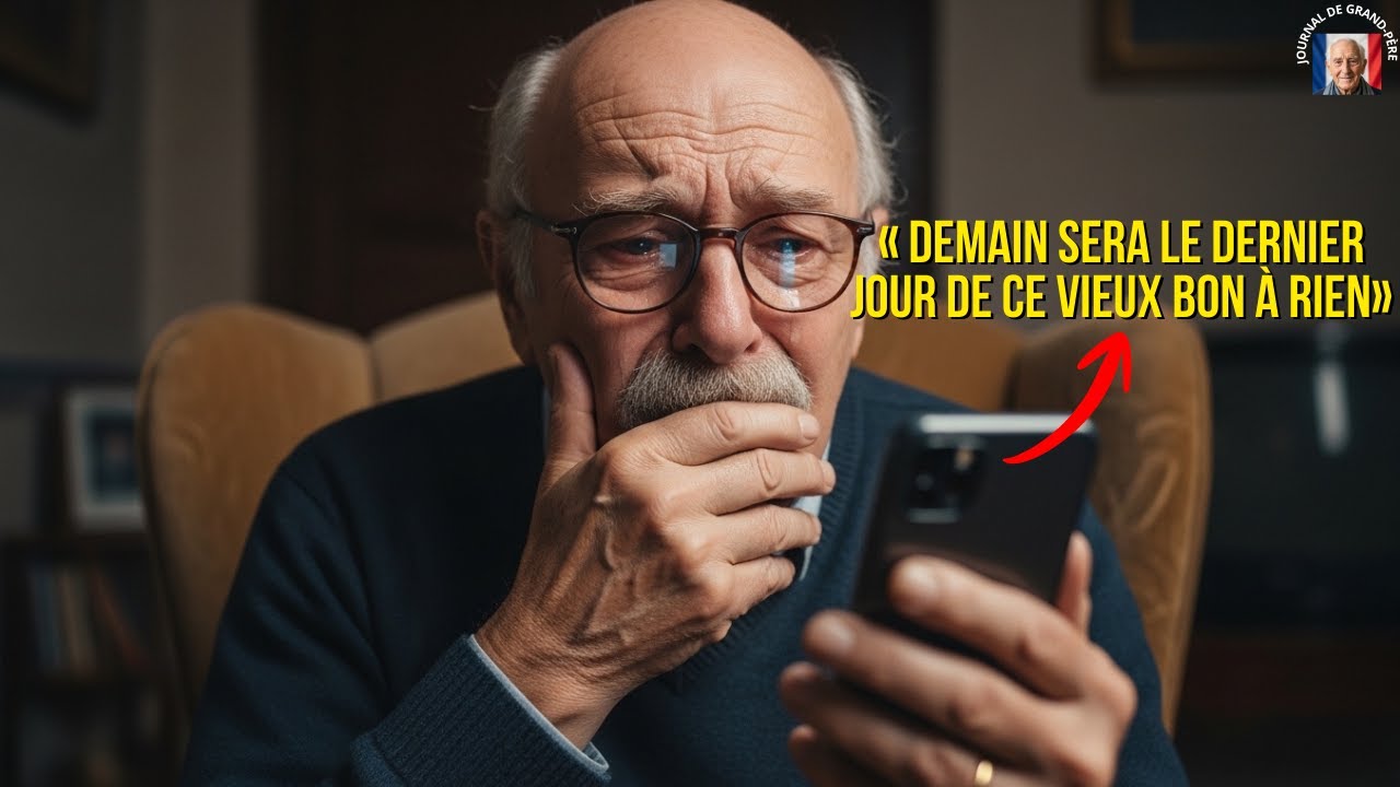 Ma fille m’a envoyé ce message par erreur… elle ne savait pas ce que j’avais déjà prévu !