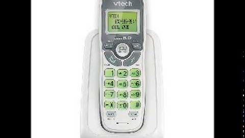 Vtech cordless phone VTech CS6114 DECT 6 0 Cordless Phone with Caller ID Call Waiting, White with 1