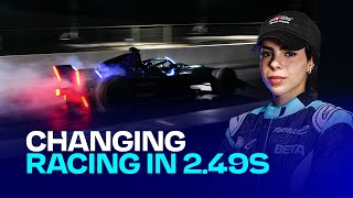 0-60 in WHAT time 🤯 | Formula E and female racing driver, Reem Al Aboud sets new benchmark