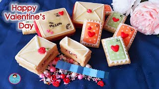 Kue Kering Hias Icing Sugar | Kue Kering Valentine | Icing Sugar Cookies | Cookies Decorating
