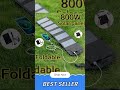 800W Foldable Solar Panel Portable 6-fold Solar Panels Charger USB 5V DC Full Time Power Solar Pa...