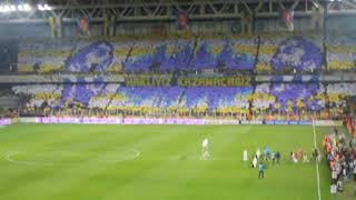 GFB Fenerbahçe   Beşiktaş   Haklıyız Kazanacağız Koreografi  TÜYLER DİKEN DİKEN