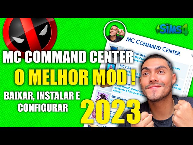 COMO CONFIGURAR O MC COMMAND CENTER NO THE SIMS 4! Pensão, herança, cheats  sempre ativos e + 