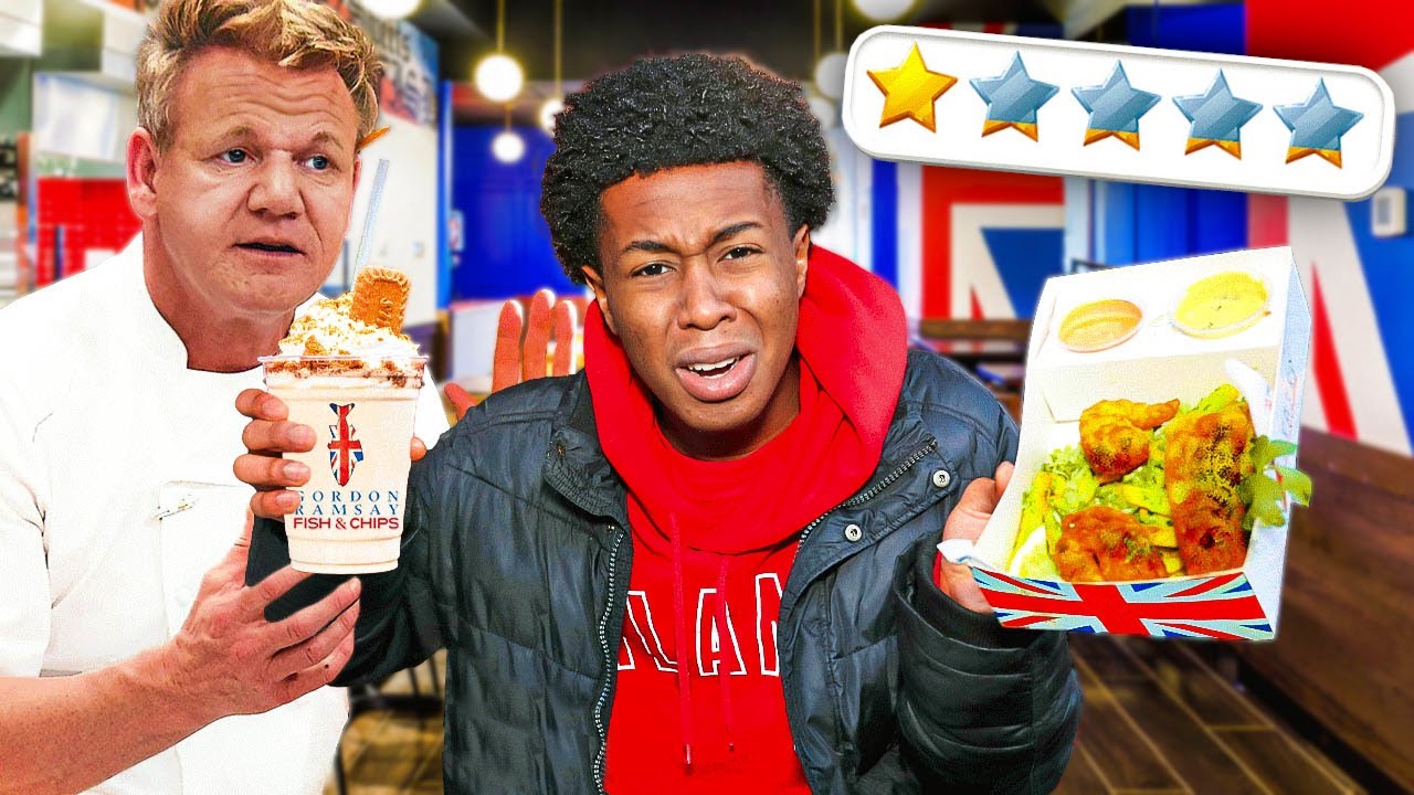 I Ate At Gordon Ramsey's Worst Reviewed Restaurant!
