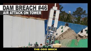 Lego Dam Breach - Air Attack On The Tower